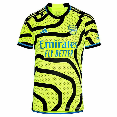 Camisa Arsenal 23/24 - Torcedor Masculina - Verde Fluorescente