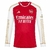 Camisa Arsenal 2023 Manga Longa Masculina - Vermelha