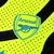 Camisa Arsenal 2023 Manga Longa Masculina - Verde Fluorescente - loja online