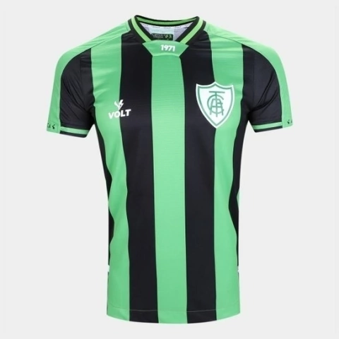 Camisa América Mineiro I 22/23 Torcedor Masculina - Verde e Preta