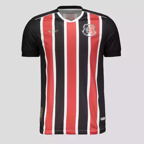 Camisa Santa Cruz 2024/25 - Torcedor Masculina - Preta e Vermelha