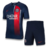 Kit Paris Saint Germain (PSG) I 2023 - Camisa e Short de Jogo - Torcedor - Azul