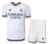 Kit Real Madrid II 2023 - Camisa e Short de Jogo - Torcedor - Branco