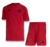 Kit Flamengo 2023 - Camisa e Short de Jogo - Treino - Vermelho