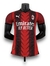 Camisa Milan I 2023 Jogador Masculina - Vermelha e Preta