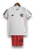 Kit Infantil Flamengo Treino 2023 - Creme