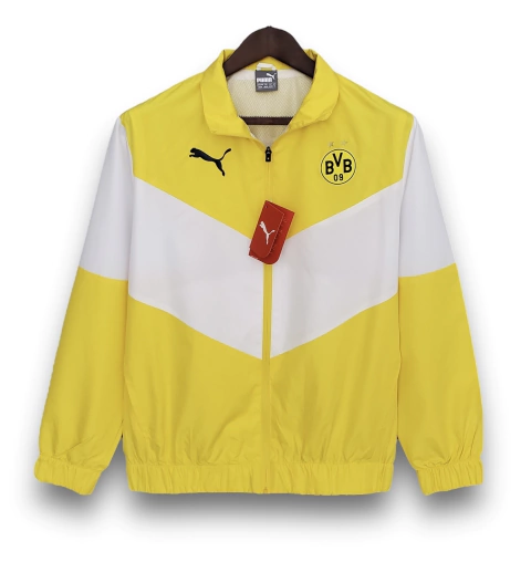 Jaqueta Corta vento Borussia Dortmund 2023 - Masculino - Amarelo