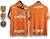 Camisa Palmeiras 2022/23 Goleiro - Patrocínios e Patchs Libertadores - Torcedor Masculina - Laranja