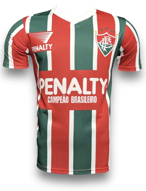 Camisa Fluminense 1993 - Retrô Masculino - Tricolor