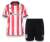 Kit Atlético Bilbao 2025/26 Camisa e Short de Jogo - Torcedor Masculino - Vermelho - Branco - Preto - comprar online
