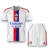 Kit Olympique Lyonnais 2025/26 Camisa e Short de Jogo - Torcedor Masculino - Branco - Azul - Vermelho - comprar online