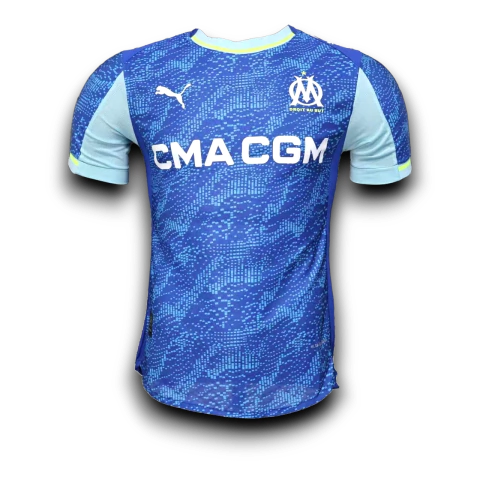 Camisa Olympique de Marseille 2025/26 - Jogador Masculina - Azul - comprar online