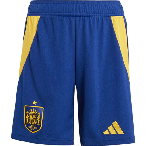 Calção Shorts Espanha 2026/27 - Azul - Amarelo - comprar online
