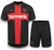 Kit Bayer Leverkusen 2024/25 - Camisa e Short de Jogo - Preto