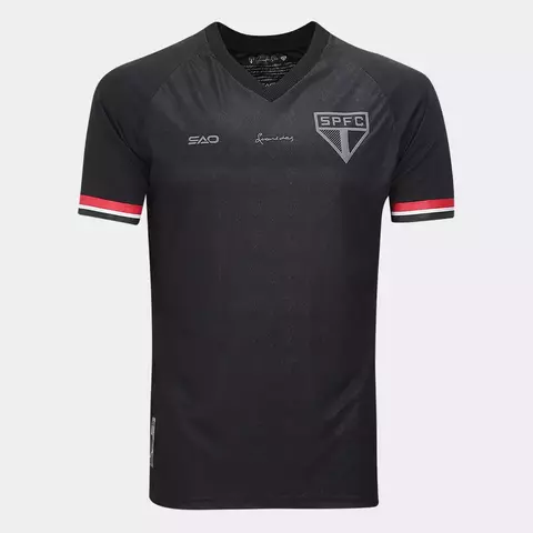 Camisa São Paulo 2024/25 Consciência Negra - Torcedor Masculina - Preta