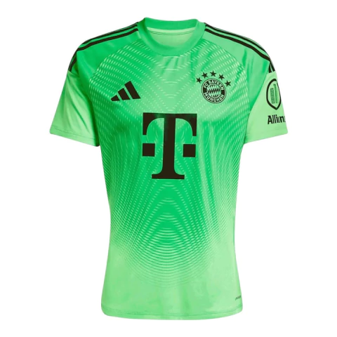 Camisa Bayern de Munique 2025/26 Goleiro - Torcedor Masculina - Verde - comprar online