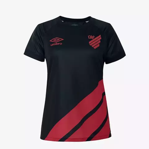 Camisa Athlético Paranaense 2023/24 Torcedor Feminina - Preto