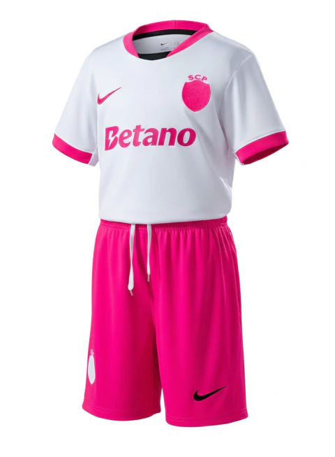 Kit Infantil Sporting Lisboa 2025/26 - Rosa - comprar online