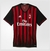Camisa Milan - 2016/17 - Retrô Masculino - Vermelha e Preta - comprar online