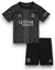 Kit Infantil Paris Saint Germain (PSG) 2023 - Preto