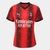 Camisa Milan 2023 - Feminina - Vermelha e Preta