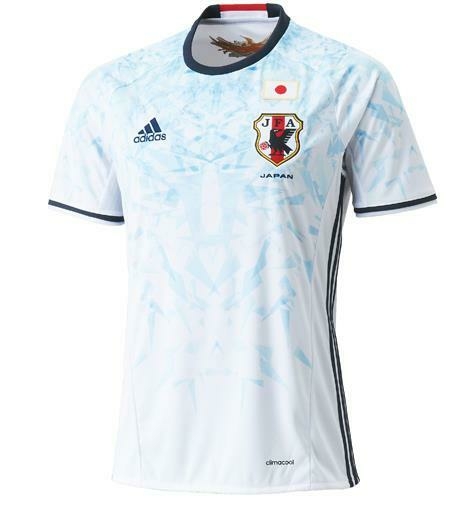 Camisa Japão 2016/17 - Retrô Masculino - Branca e Azul