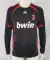 Camisa Milan 2006/07 - Retrô Manga Longa - Masculino - Preta na internet