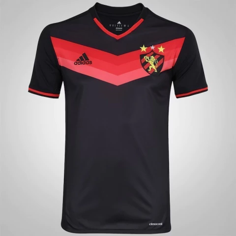 Camisa Sport Recife 2016/17 Retrô Masculina - Preta
