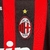 Camisa Milan 2008/09 - Retrô Manga Longa - Masculino - Vermelha e Preta