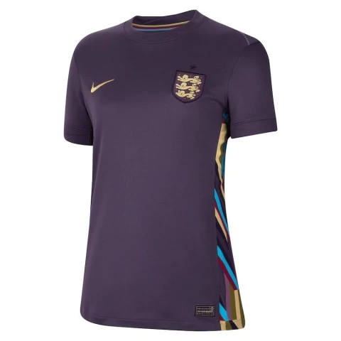 Camisa Inglaterra 2024/25 - Torcedor Feminina - Roxa