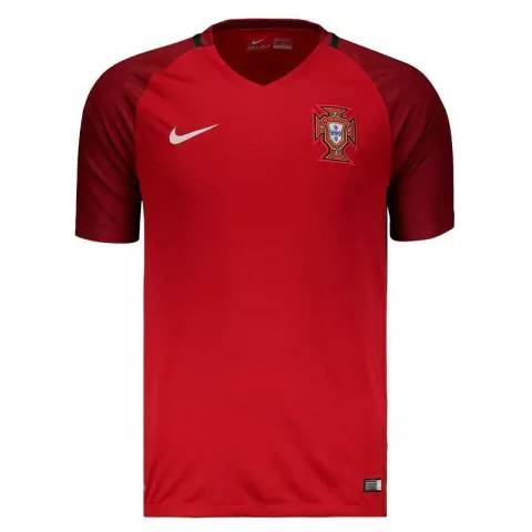 Camisa Portugal - 2016 - Masculino (Retro) - Vermelha