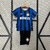 Kit Infantil Inter de Milão 2009/10 Retrô - Preto Azul na internet