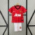 Kit Infantil Manchester United 2012/13 Retrô - Vermelha - loja online