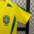 Kit Infantil Brasil 2002 Retrô - Amarela - RRSPORTS | Camisas de Time - Frete grátis!