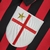 Camisa Milan 1999/2000 - Retrô Manga Longa - Masculino - Vermelha Preta - buy online