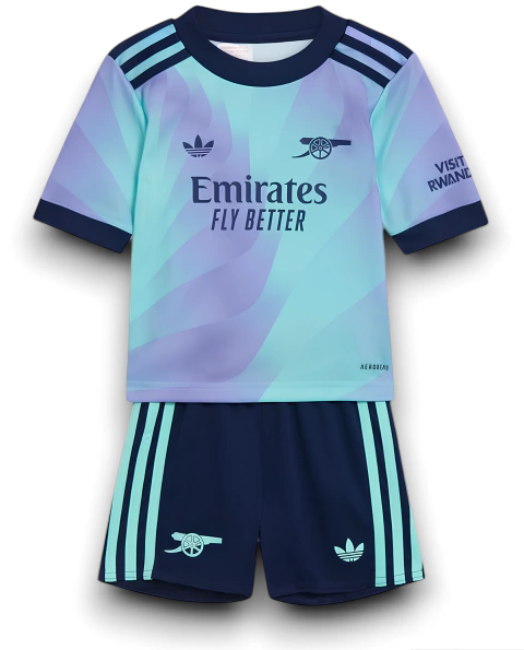 Kit Infantil Arsenal 2024/25 - Vermelha - (cópia)