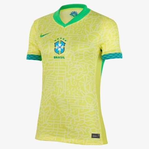 Camisa Brasil Conceitual 2022 Torcedor Feminina - Preta e Azul - (cópia)