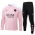 Conjunto Blusão Paris Saint Germain PSG 2024/25 - Treino Masculina - Rosa - comprar online