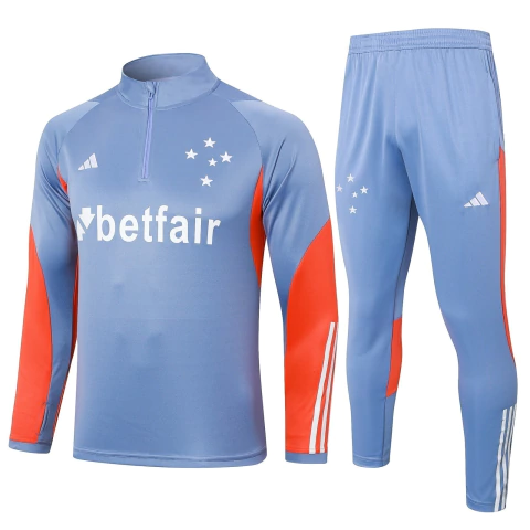 Conjunto Blusão Cruzeiro 2024/25 - Treino Masculina - Cinza - buy online