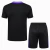 Kit Paris Saint Germain PSG Camisa e Short Treino 2024/25 - Preto Roxa na internet