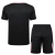 Kit Paris Saint Germain PSG Camisa e Short Treino 2024/25 - Preto Rosa na internet