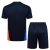 Kit Olympique de Marseille Camisa e Short Treino 2024/25 - Azul na internet