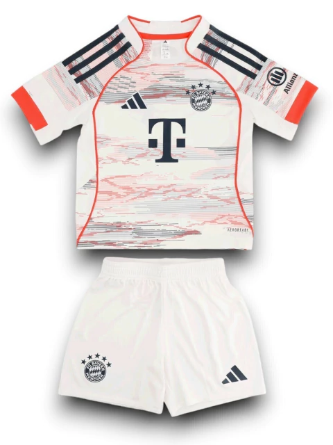Kit Infantil Bayern de Munique 2025/26 - Branco - comprar online