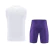 Kit Real Madrid 2025/26 - Regata e Short Treino - Branco Roxo - RRSPORTS | Camisas de Time - Frete grátis!