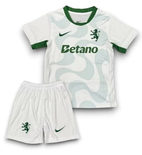 Kit Infantil Sporting Lisboa 2025/26 - Branco - comprar online