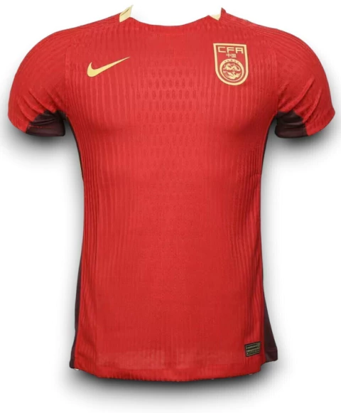 Camisa China 2025/26 - Jogador Masculina - Vermelha - comprar online