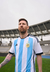 Camisa Argentina 2022 Torcedor Masculina - Branca e Azul