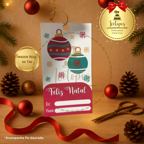 Tag Natalina - Enfeites Mágicos Icebox - comprar online