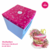 Caixa Rosa Docinho Torta Alta 30x30x30cm - Ideal para Cakeboard de ate 30cm