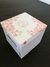 Caixa Torta Alta *Flowers* - 25x25x23cm - Ideal para Cakebard de 25cm